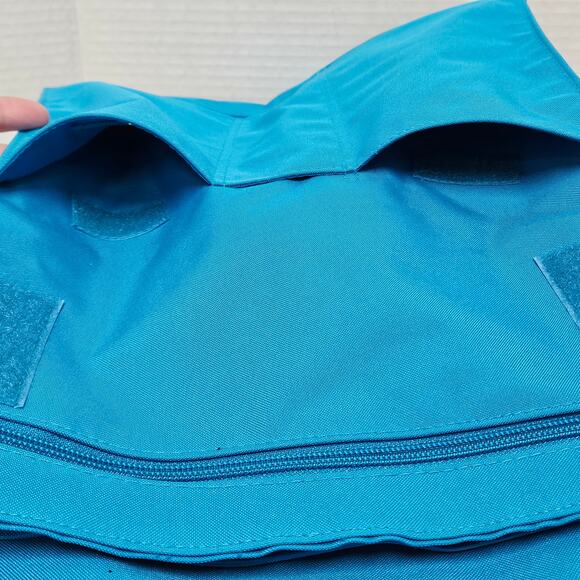 Blue Vintage Milano Series Shoulder/Crossbody Satchel Messenger Bag - Picture 13 of 13